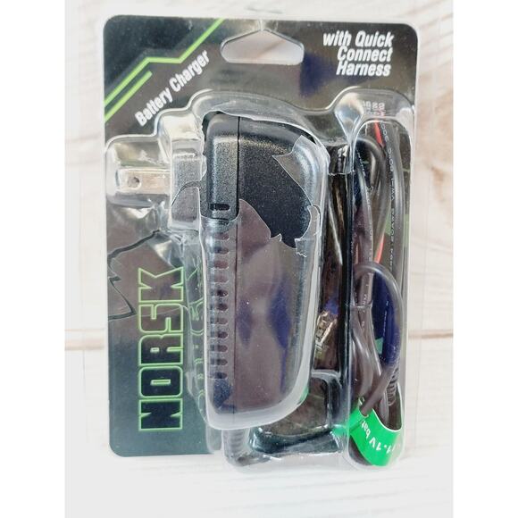 Norsk Lithium 2A 12.6V Lithium Ion Battery Charger w/Quick Connect Harness NEW - Picture 2 of 7